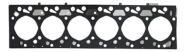 JUNTA TAPA CILINDRO ISB 5.9  ( 1.18 MM. )